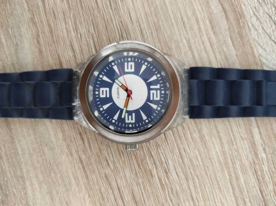 Relógio Quartz Azul