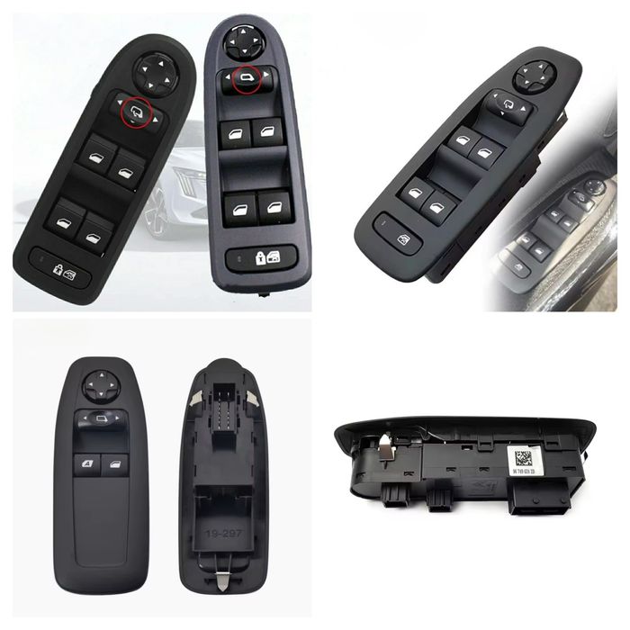 Comando Botão PEUGEOT CITROEN Interruptor Vidros 208/2008/308/508/C5