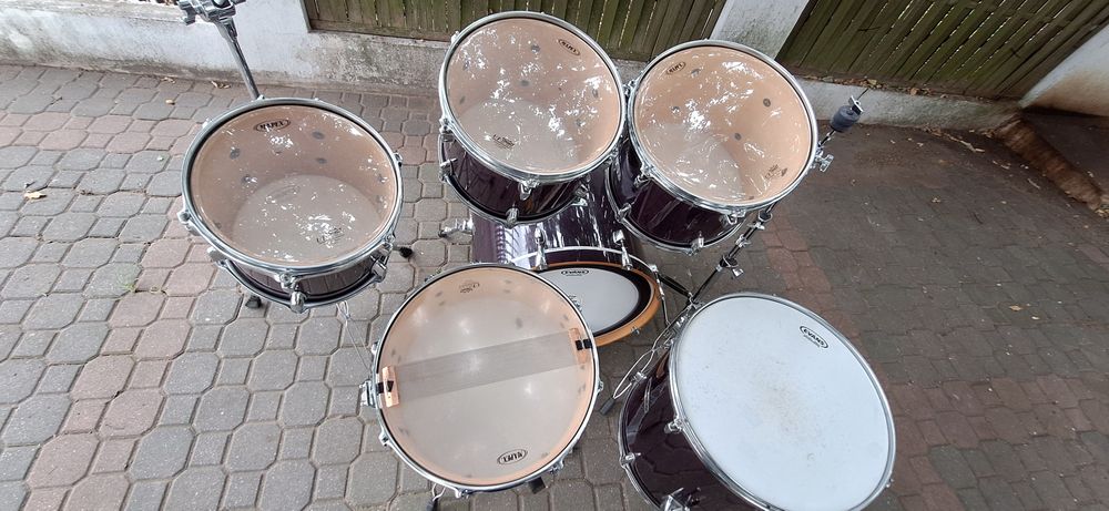 Perkusja Mapex M: BD22", 10", 12", 13", 16",  werbel 14"