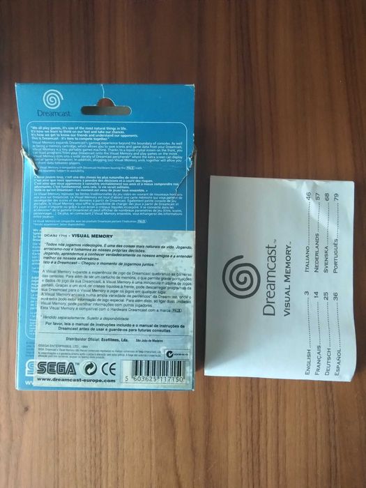VMU Visual Memory Sega Dreamcast 2 unidades