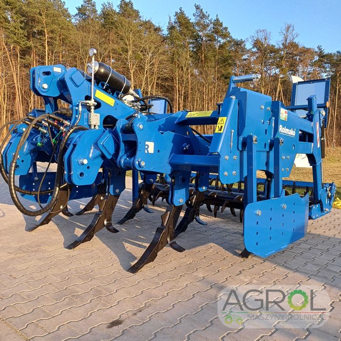 Pług dłutowy bezorkowy Rolmako Ripper U624 2,5m  / 3m Atilla Karsten