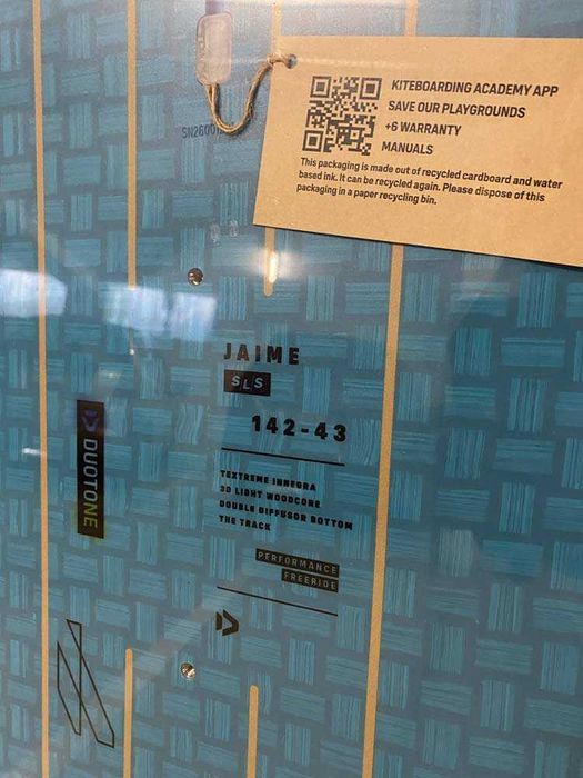 New 2026 Duotone Jaime SLS 142cm kitesurfing kiteboard