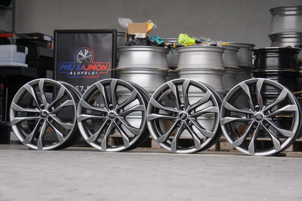Alufelgi oryginał Audi 5x112 9Jx20 et45 cb57,1mm grafitowy polysk