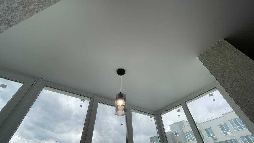 БЮДЖЕТНО‼️сатинові натяжні стелі матова натяжна стеля потолки натяжні