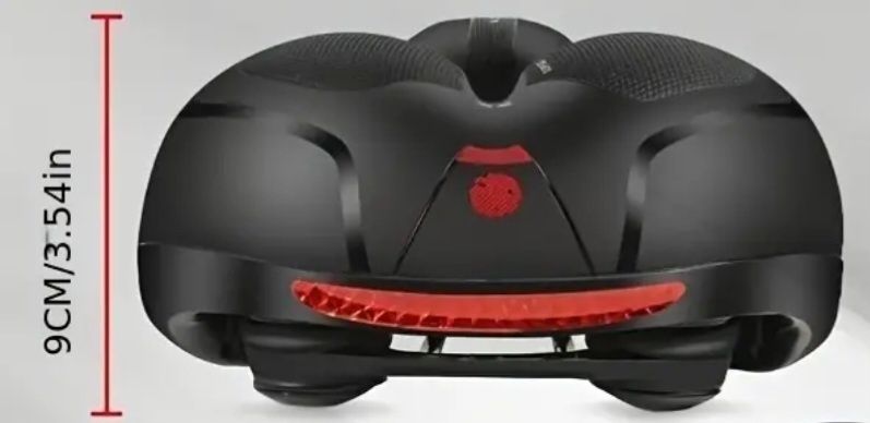 Эргономичное сиденье для велосипеда с пенным наполнителем. 
наполнител