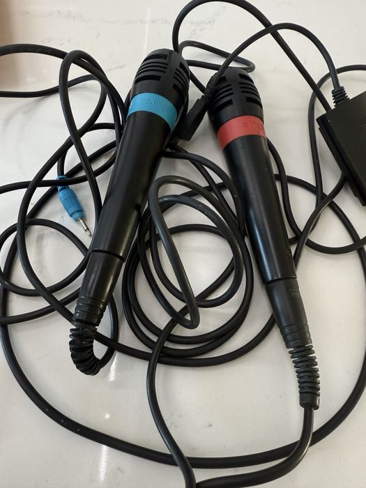 Microfones singstar playstation 2
