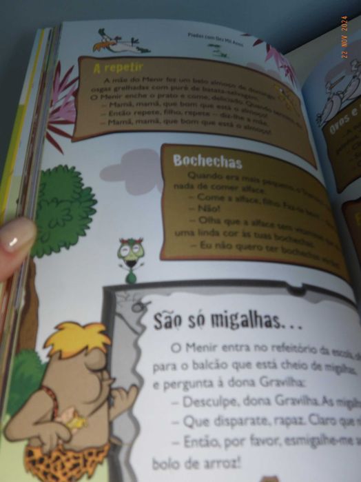 Bando das cavernas (Heróis do Mundo) 1 a 5 + caixa + livro piadas