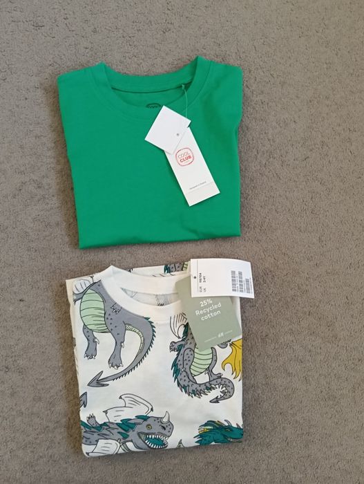 2 Nowe T-shirts dla chłopca