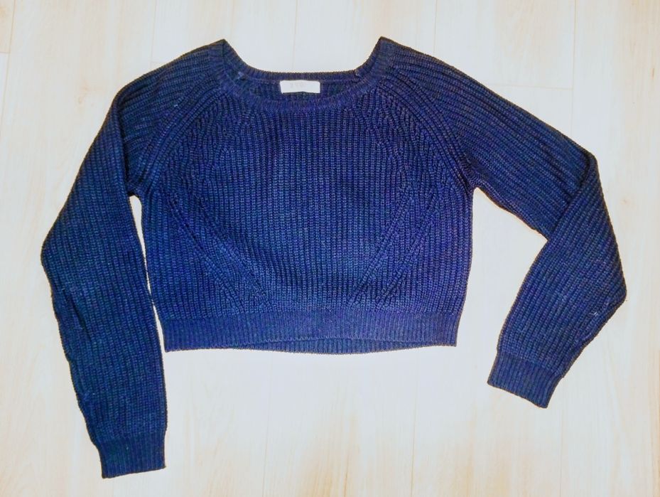 Czarny sweterek XS