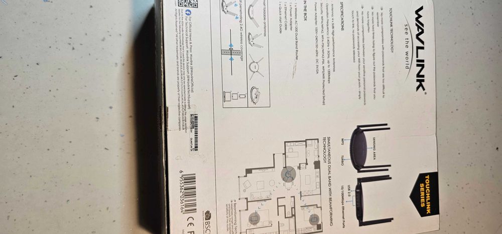Router WiFi WAVLINK AC1200