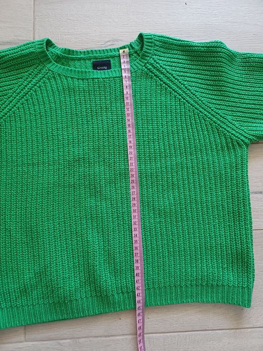 Zielony sweter Sinsay