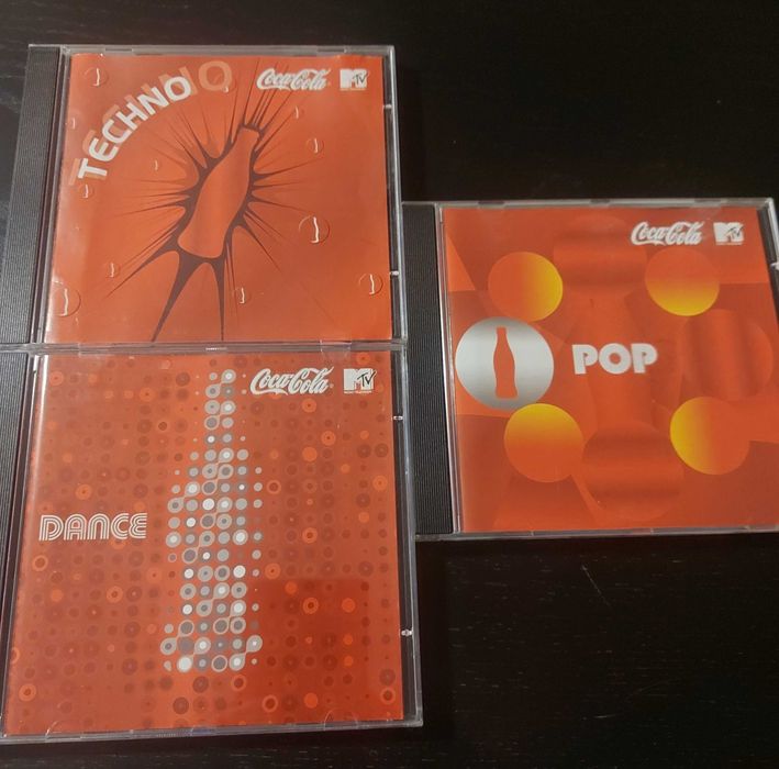 Płyty cd coca cola Techno Dance i Pop