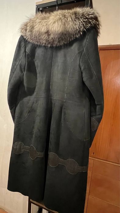 Продам дубленку с вставками кожи