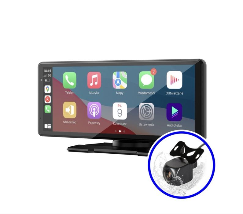 Nexadio CP250 samochod stacja multimedialna kamery cofania