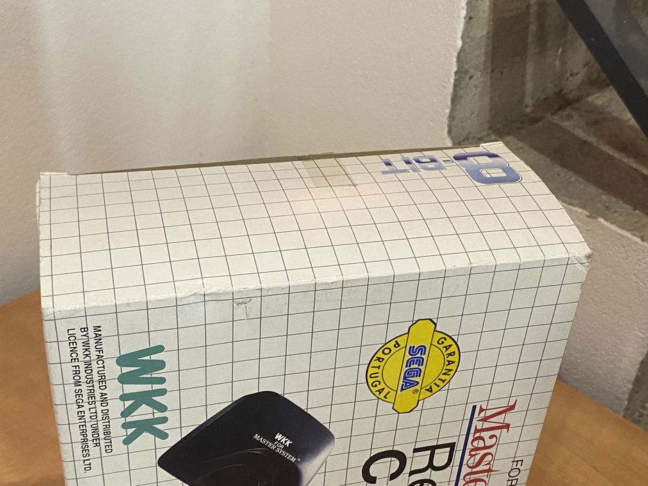 Comando Sem Fios WKK para Sega Master System - Novo na Caixa!