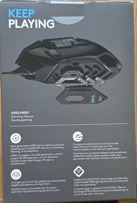 Мишка Logitech G502