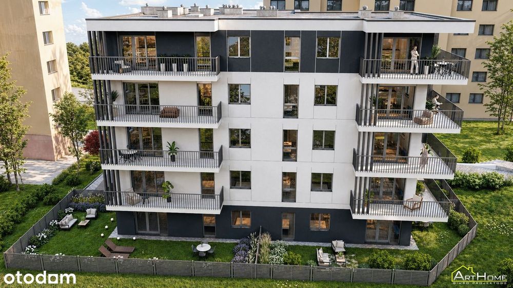 Mieszkanie M.8 – 38,82 m² | balkon 9,55 m² | Na Stoku 118 | OKAZJA
