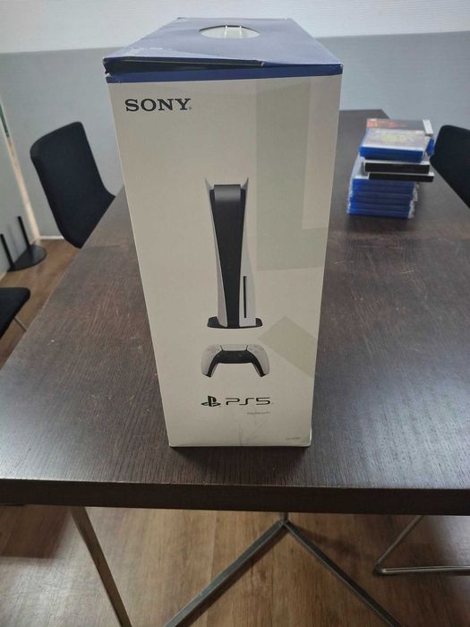 PlayStation 5 com jogos