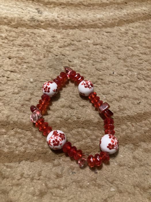 Bransoletka szklo plus tworzywo