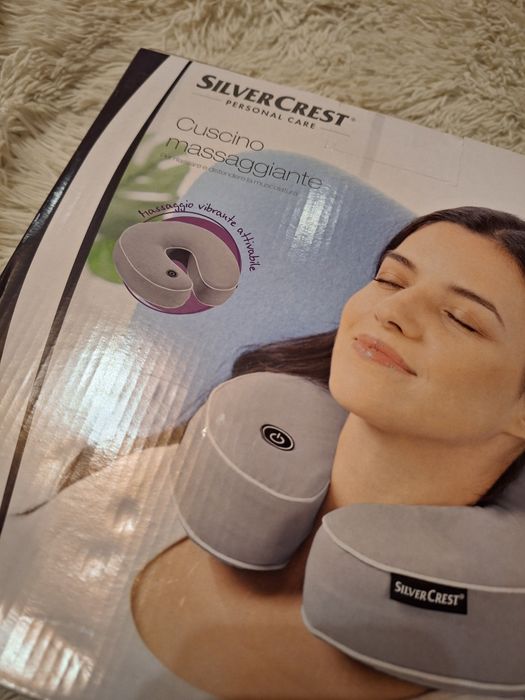 Poduszka na szyję z funkcją masażu Silvercrest