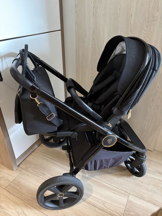 Wózek Venicci Upline czarny 2w1 mozliwy odbiór marzec