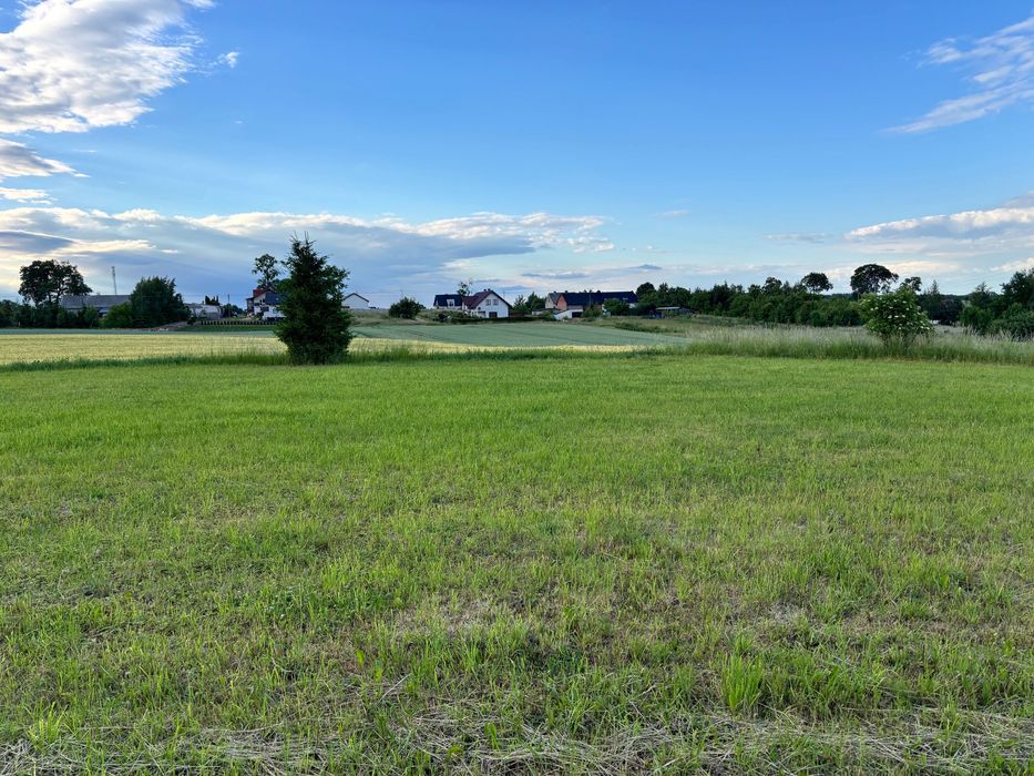 3183 m2 Ładna Słoneczna Działka Budowlana Nieuzbrojona Prawomocne WZ