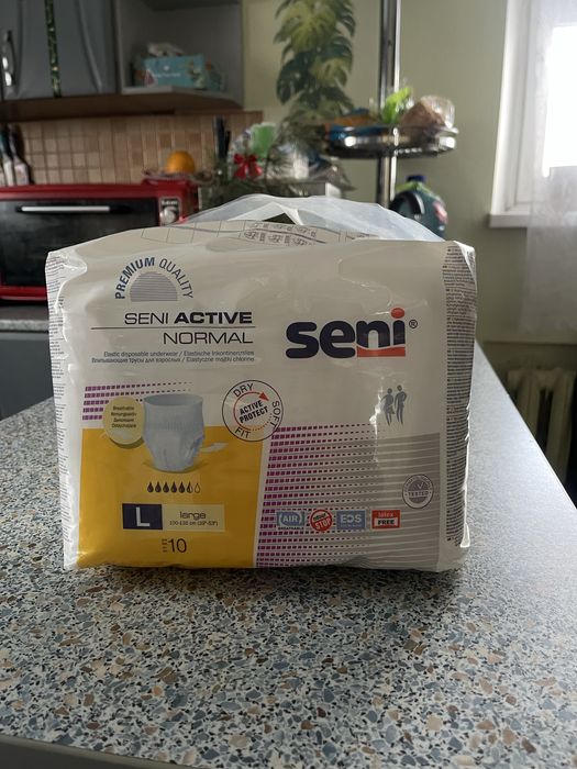 Подгузники для взрослых Seni L, 10 шт
