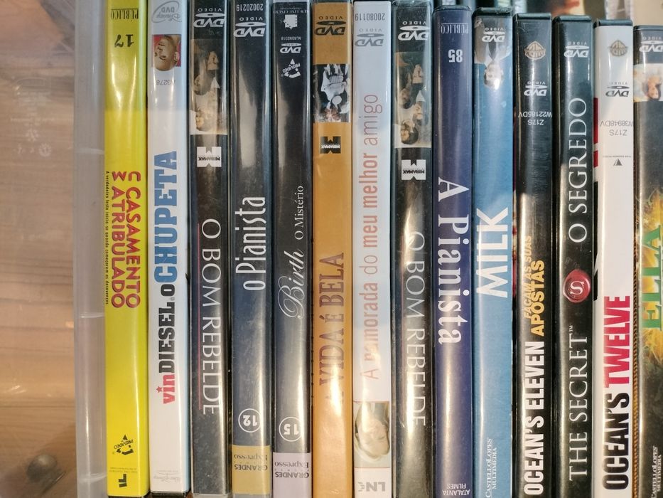 Filmes DVD'S a 1 euro cada um