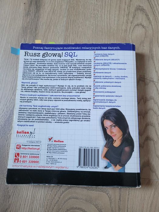 Rusz głową! SQL, Lynn Beighley, wydawnictwo Helion