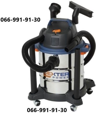 Строительный промышленный пылесос Пилосос пилесос Гарантия 2г DEXTER