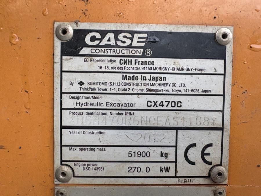 Sprzedam koparke gasienicowa CASE CX 470C