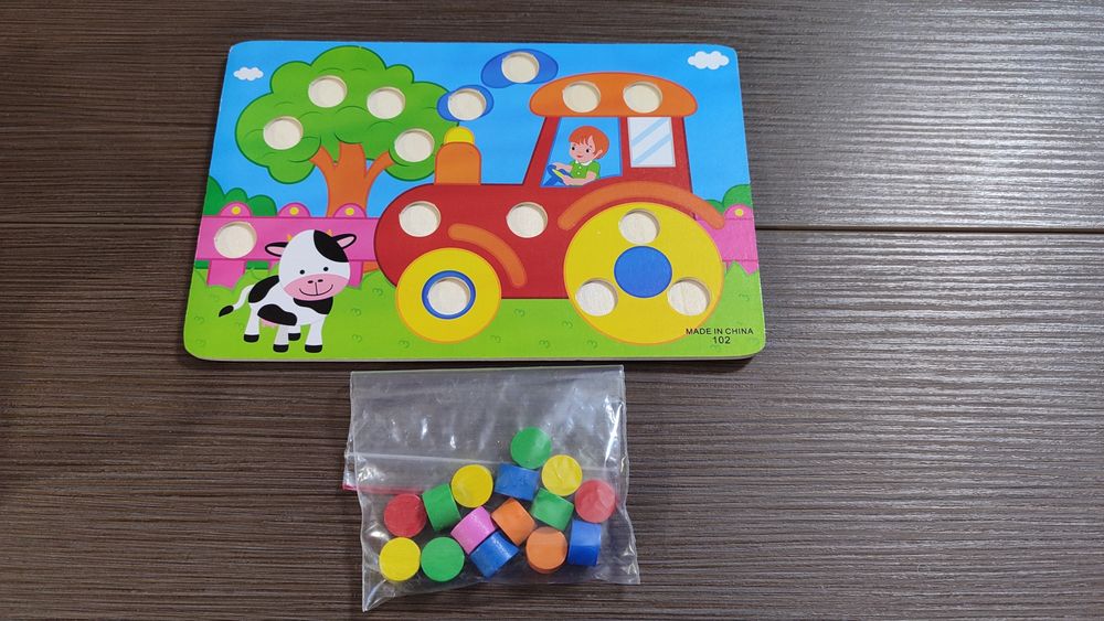 Пазли дерев'яні для самих маленьких