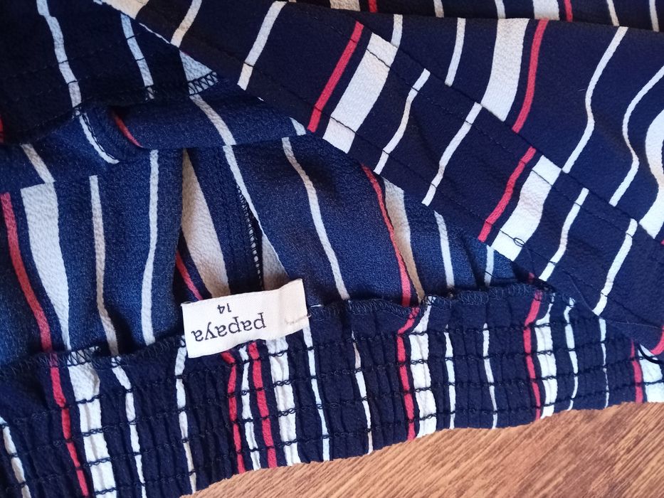 Szorty damskie w paski, 40-42, bdb