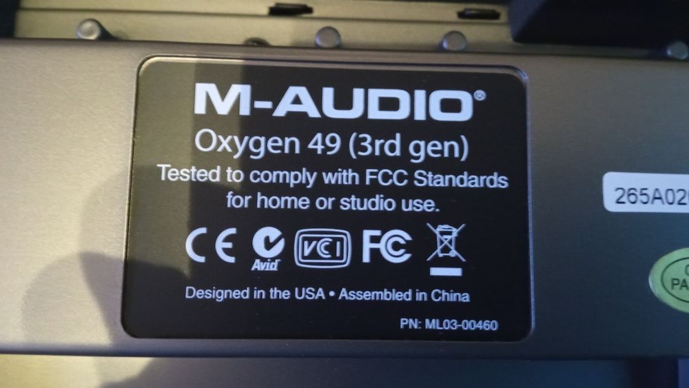 M AUDIO Oxygen 49