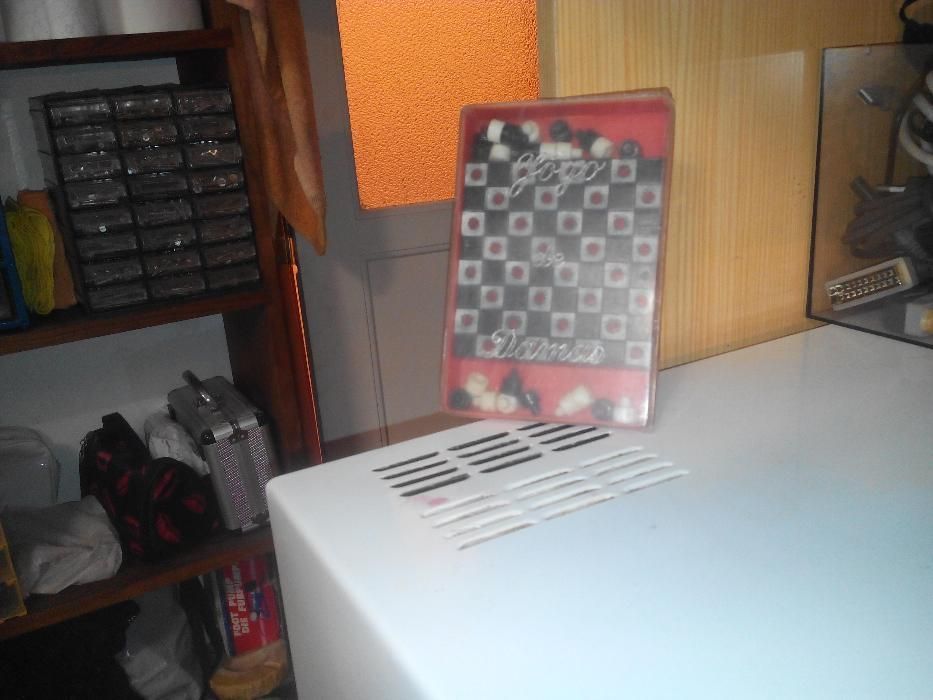 jogo de damas portatil ideal para viagem