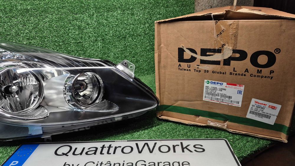 OPEL Corsa D Hatchback S07-07.06-08.14-ÓTICA/FAROL FRENTE DIREITA NOVA