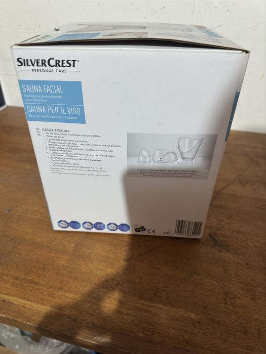 sauna facial da silvercrest