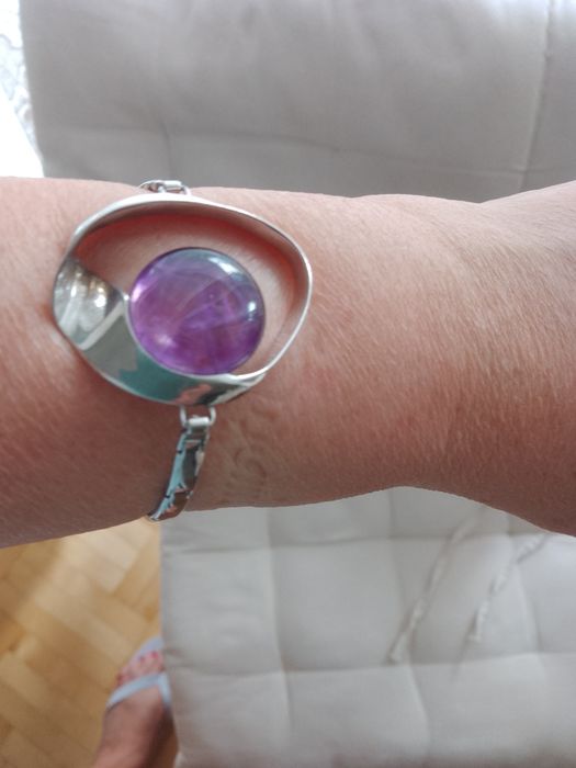 Bransoletka srebrna 925