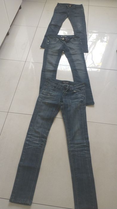 Spodnie damskie jeansy