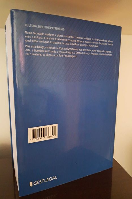 Livro Cultura, Direito e Património