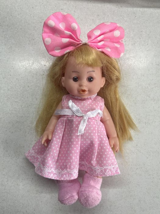 Лялька Пупс Куколка с бантиком