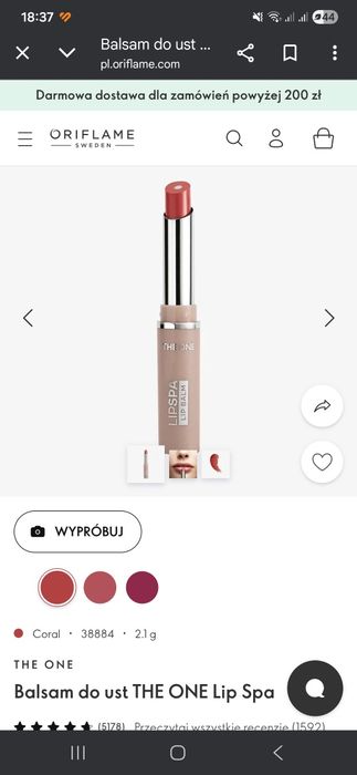 Balsam do ust oriflame