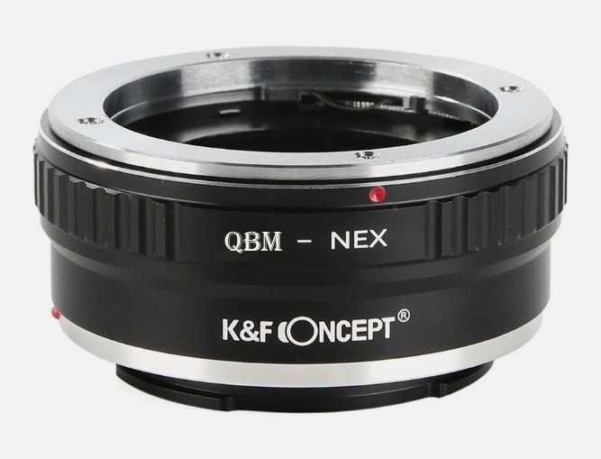 K F Concept Lens Mount Adapter QBM (Rollei) do Sony E  Rzadkość!