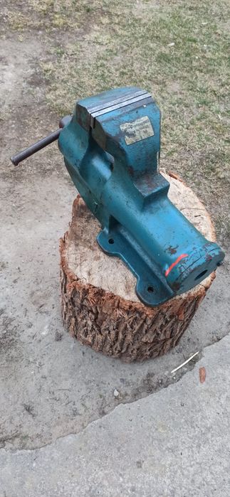 Stare niemieckie imadło S100, DDR