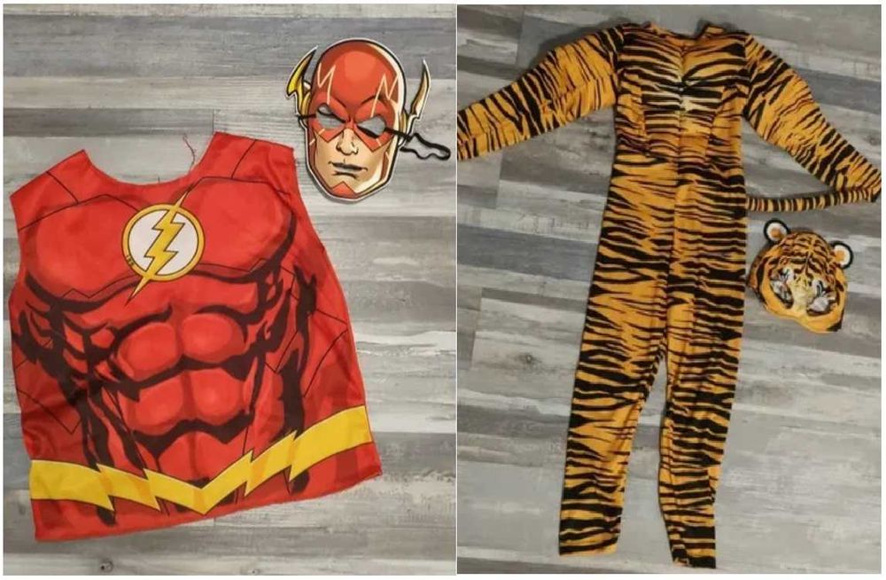 Bal karnawałowy Tygrys i Flash lub osobno cena