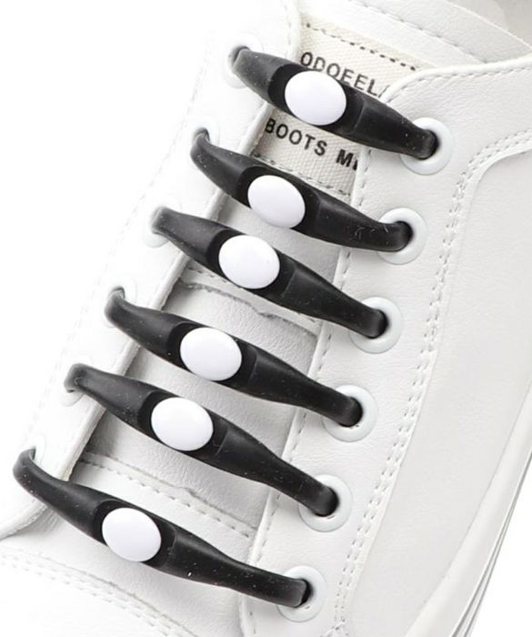 Силіконові шнурки для взуття