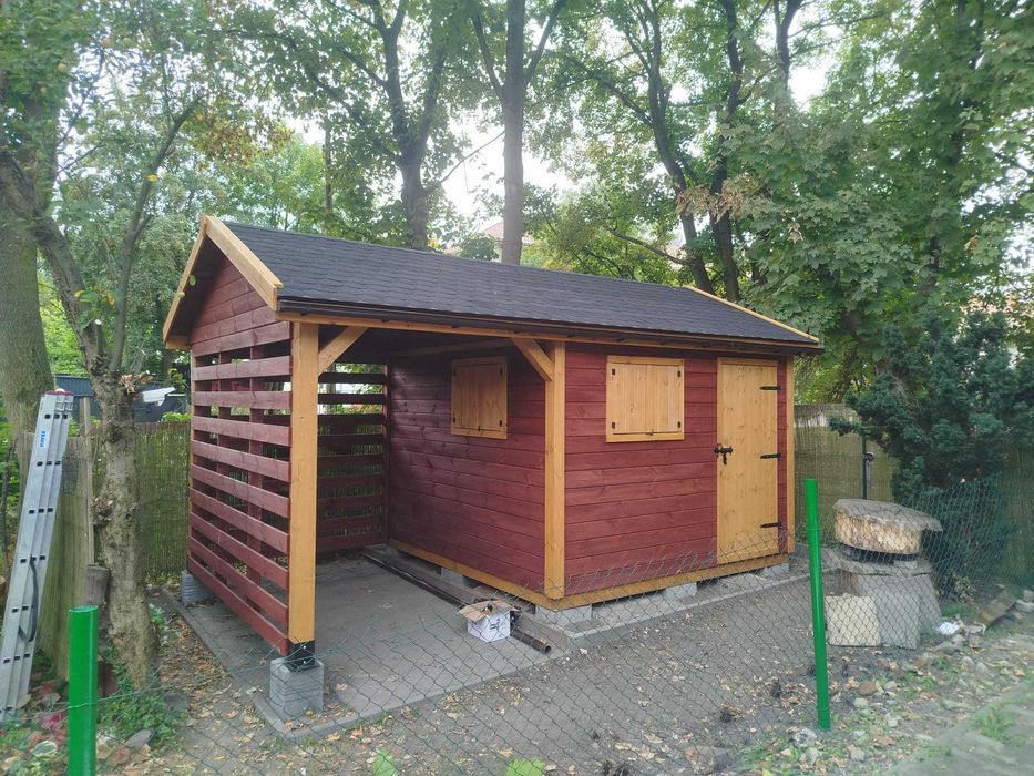 Domek narzędziowy z Altanką 2w1 - różne rozmiary/Altana/Wiata/Garaż