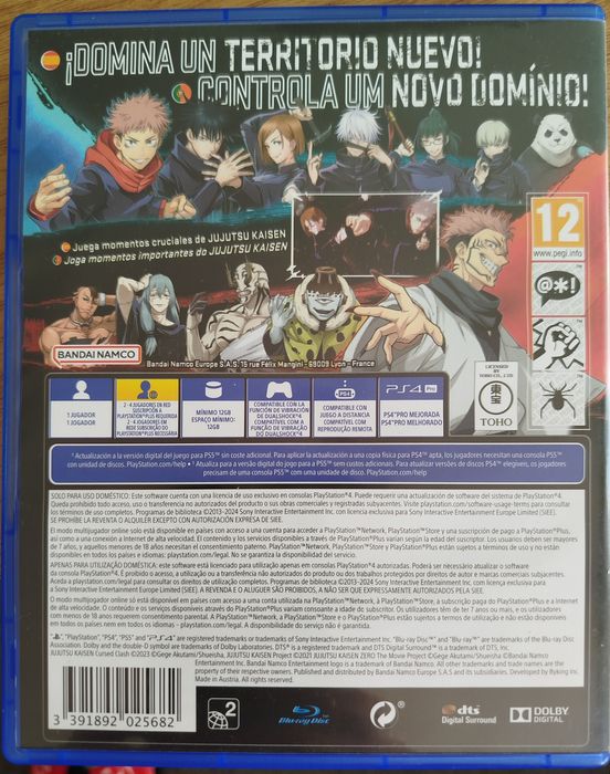 Jujutsu Kaisen ps4/ps5