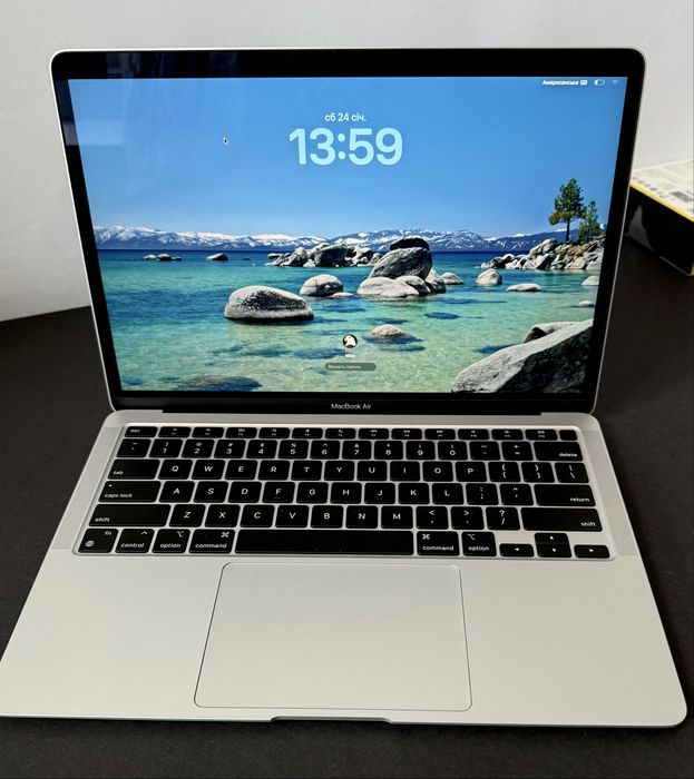 MacBook Air 13" M1 8/512 8GPU Silver Late 2020 (MGNA3)