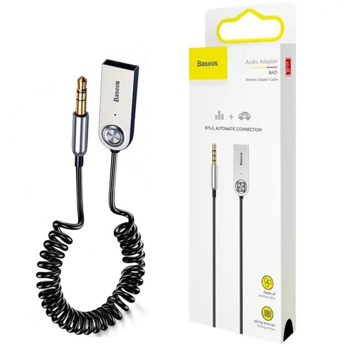 Basseus ba01.  Bluetooth адаптер aux . Блютуз аукс